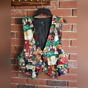 Vintage Christmas Vest